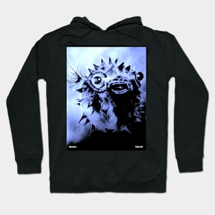 Puffer fish portrait Hoodie